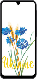 Силиконовый чехол Ukraine v2 для Samsung Galaxy A17 - 5445u-4060 изображение 