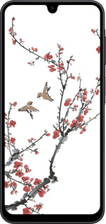 Силиконовый чехол Сакура v2 для Samsung Galaxy A17 - 5538u-4060 изображение 