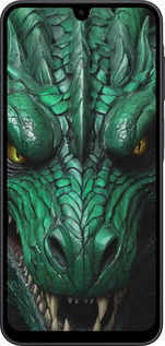 Силиконовый чехол Зелёный дракон v2 для Samsung Galaxy A17 - 5817u-4060 изображение 