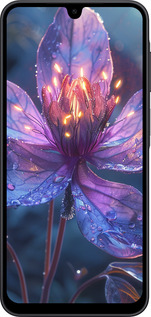 Силиконовый чехол Магический цветок для Samsung Galaxy A17 - 6038u-4060 изображение 