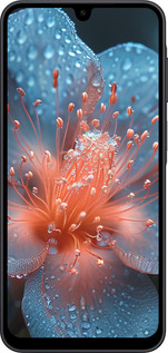 Силіконовий чехол Роса на квітці для Samsung Galaxy A17 - 6039u-4060 изображение 