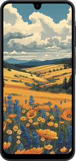 Силиконовый чехол Украинское поле для Samsung Galaxy A17 - 6082u-4060 изображение 