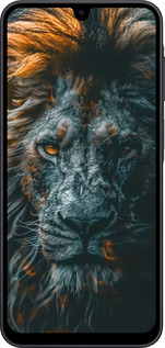 Силиконовый чехол Лев в сумерках для Samsung Galaxy A17 - 6154u-4060 изображение 