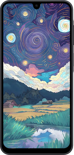 Силиконовый чехол Креативный арт для Samsung Galaxy A17 - 6322u-4060 изображение 