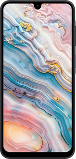 Силиконовый чехол Мрамор красивый для Samsung Galaxy A17 - 6376u-4060 изображение 