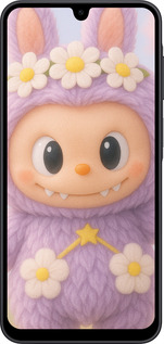 Силиконовый чехол Лабубу 1 для Samsung Galaxy A17 - 6709u-4060 изображение 