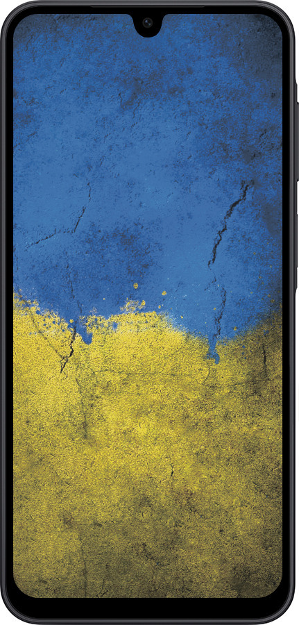Силиконовый чехол Флаг Украины 2 для Samsung Galaxy A17 - 401u-4060 изображение 