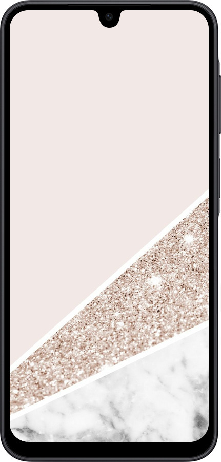 Силиконовый чехол Пастельный мрамор для Samsung Galaxy A17 - 4342u-4060 изображение 