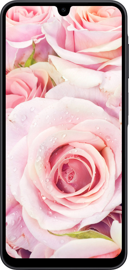 Силиконовый чехол Розы для Samsung Galaxy A17 - 525u-4060 изображение 