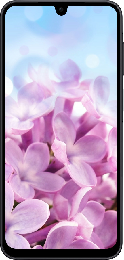 Силиконовый чехол Сирень для Samsung Galaxy A17 - 527u-4060 изображение 