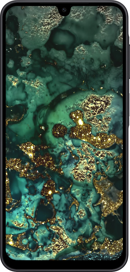 Силиконовый чехол Мрамор золото богатство для Samsung Galaxy A17 - 5419u-4060 изображение 
