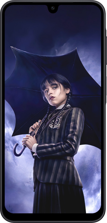 Силиконовый чехол Wednesday v2 для Samsung Galaxy A17 - 5516u-4060 изображение 