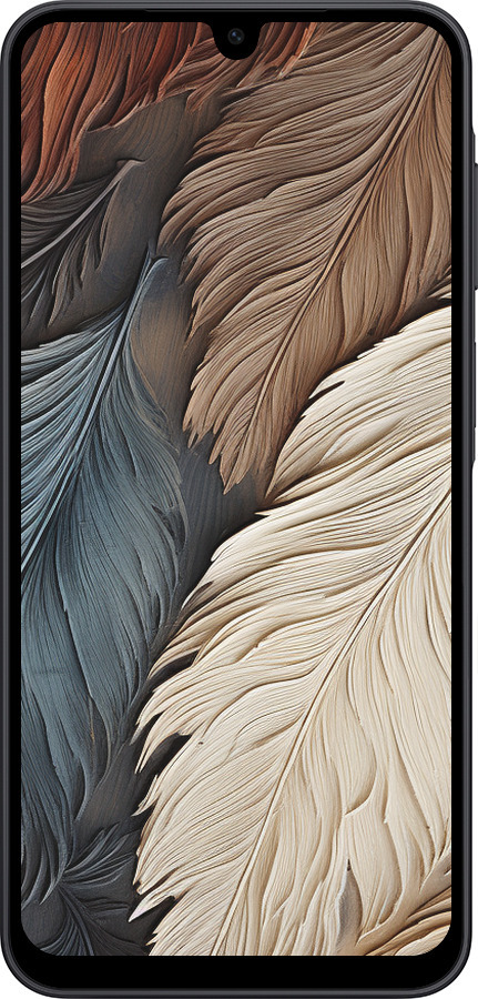 Силіконовий чехол Листя в стилі бохо для Samsung Galaxy A17 - 5643u-4060 изображение 