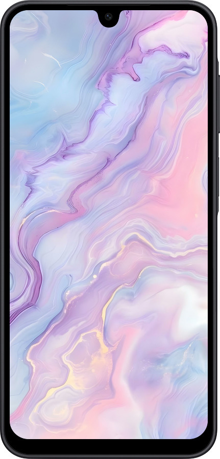 Силиконовый чехол Нежный мрамор для Samsung Galaxy A17 - 6310u-4060 изображение 
