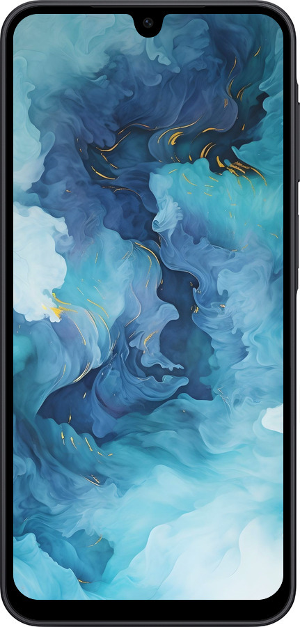 Силиконовый чехол Акварель для Samsung Galaxy A17 - 6320u-4060 изображение 