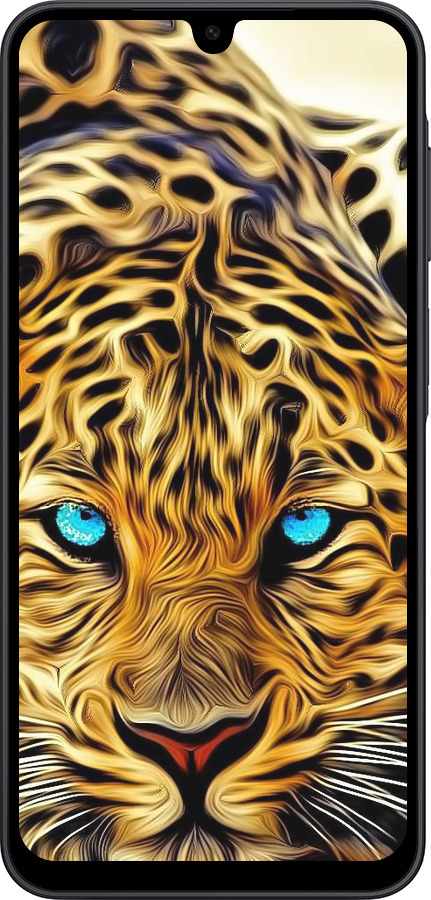 Силиконовый чехол Леопард для Samsung Galaxy A17 - 6611u-4060 изображение 