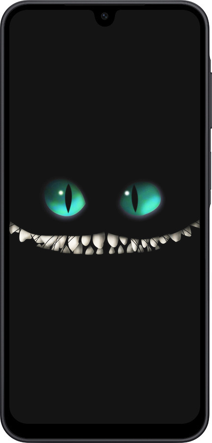 Силиконовый чехол Чеширский кот для Samsung Galaxy A17 - 689u-4060 изображение 