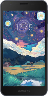 Силиконовый чехол Креативный арт для Samsung Galaxy A2 Core A260F - 6322u-1683 изображение 