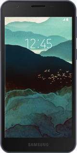 Силиконовый чехол С изображением гор Индиго для Samsung Galaxy A2 Core A260F - 6484u-1683 изображение 