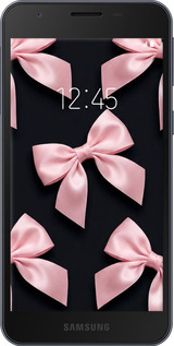 Силиконовый чехол Coquette Ribbons Dark Coquette для Samsung Galaxy A2 Core A260F - 6767u-1683 изображение 