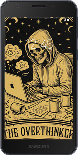 Силиконовый чехол The Overthinker для Samsung Galaxy A2 Core A260F - 6774u-1683 изображение 
