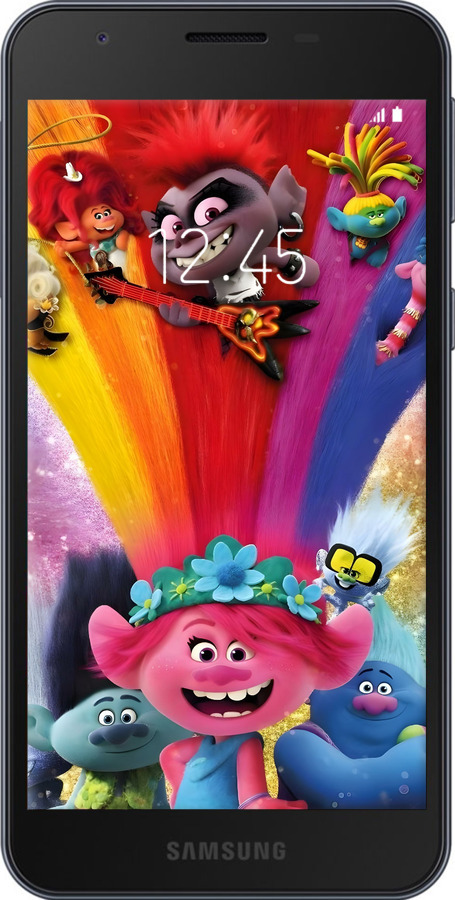 Силиконовый чехол Троли для Samsung Galaxy A2 Core A260F - 6343u-1683 изображение 