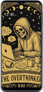 TPU чехол The Overthinker для Samsung Galaxy A20e A202F - 6774b-1709 изображение 