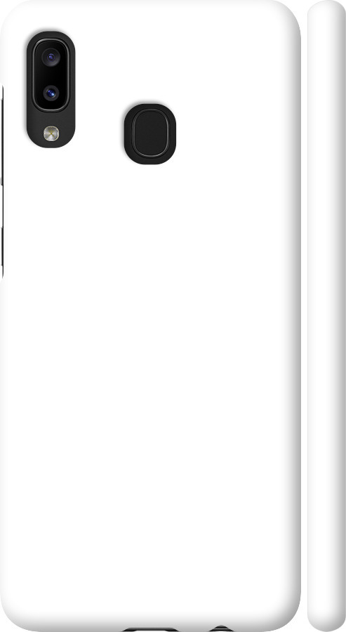 3D пластиковый матовый чехол Прозрачный для Samsung Galaxy A20e A202F - 5636m-1709 изображение 