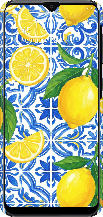 3D пластиковый матовый чехол Grocery Girl Italian Summer для Samsung Galaxy A20e A202F - 6766m-1709 изображение 