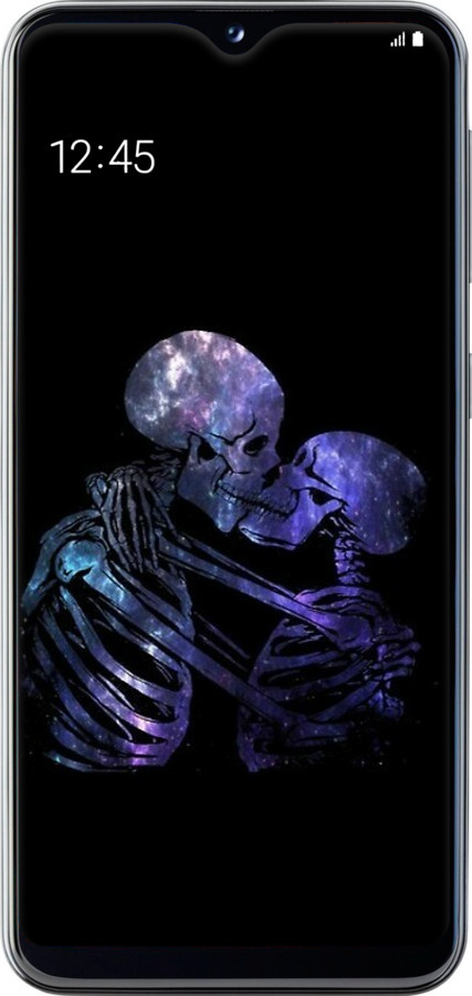 2D пластиковый чехол С изображением скелета для Samsung Galaxy A20e A202F - 6537t-1709 изображение 
