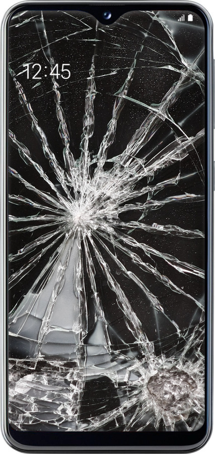 Силиконовый чехол Glass для Samsung Galaxy A20e A202F - 6608u-1709 изображение 