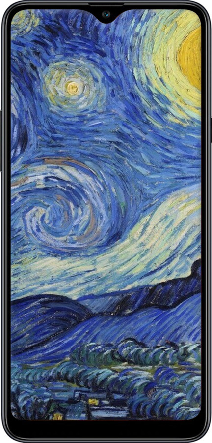 TPU чехол «Зоряна ніч» Вінсента Ван Гога для Samsung Galaxy A20s A207F - 6433b-1775 изображение 