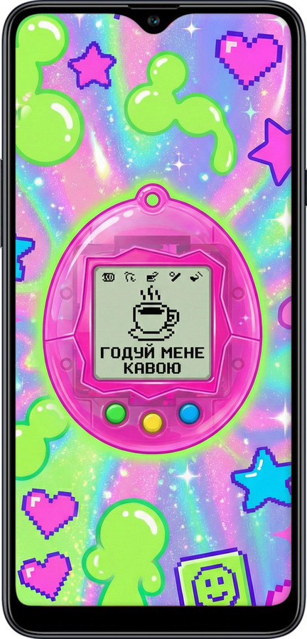 TPU чехол Y2K Aesthetic Retro Pet: Годуй мене кавою для Samsung Galaxy A20s A207F - 6784b-1775 изображение 