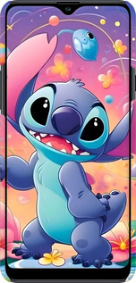 3D пластиковий матовий чехол Стич 2 для Samsung Galaxy A20s A207F - 6371m-1775 изображение 