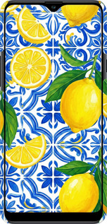 3D пластиковый матовый чехол Grocery Girl Italian Summer для Samsung Galaxy A20s A207F - 6766m-1775 изображение 