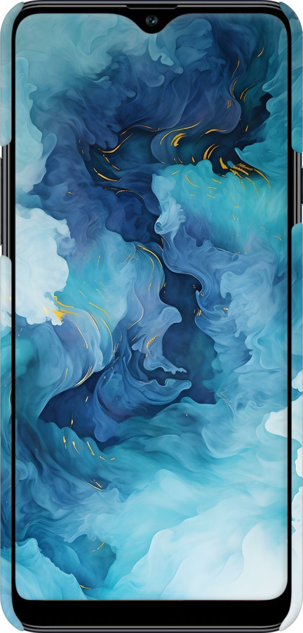 3D пластиковый матовый чехол Акварель для Samsung Galaxy A20s A207F - 6320m-1775 изображение 