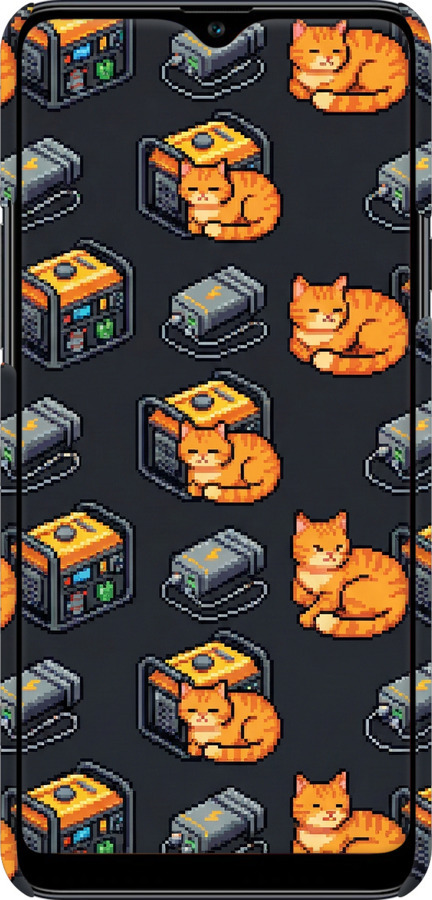 3D пластиковый матовый чехол Autonomous Zone для Samsung Galaxy A20s A207F - 6771m-1775 изображение 