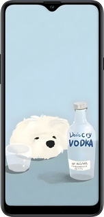 2D пластиковий чехол Пес водка для Samsung Galaxy A20s A207F - 6368t-1775 изображение 