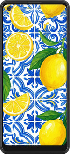 Силиконовый чехол Grocery Girl Italian Summer для Samsung Galaxy A21 - 6766u-1841 изображение 