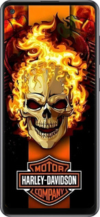 TPU чехол Харлей девидсон для Samsung Galaxy A21s A217F - 6370b-1943 изображение 