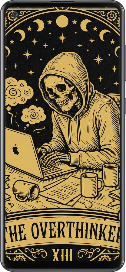 TPU чехол The Overthinker для Samsung Galaxy A21s A217F - 6774b-1943 изображение 