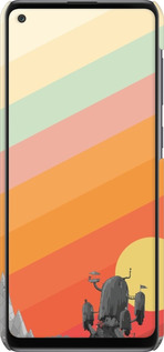 3D пластиковий матовий чехол № 5420 для Samsung Galaxy A21s A217F - 5420m-1943 изображение 