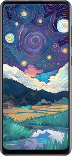 2D пластиковий чехол Креативний арт для Samsung Galaxy A21s A217F - 6322t-1943 изображение 