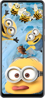2D пластиковый чехол Миньоны для Samsung Galaxy A21s A217F - 6386t-1943 изображение 