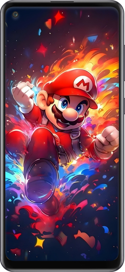 2D пластиковый чехол Супер Марио для Samsung Galaxy A21s A217F - 6342t-1943 изображение 