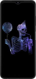 TPU чехол Скелетное искусство для Samsung Galaxy A22 5G A226B - 6536b-2581 изображение 