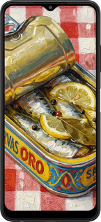 TPU чехол Vintage Sardine Tin Phone для Samsung Galaxy A22 5G A226B - 6772b-2581 изображение 