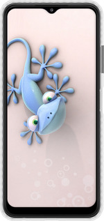 Чехол Bumper чехол Геккончик для Samsung Galaxy A22 5G A226B - 1094pc-2581 изображение 