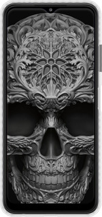 Чохол Bumper чехол skull-ornament для Samsung Galaxy A22 5G A226B - 4101pc-2581 изображение 