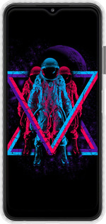 Чехол Bumper чехол Astronomical для Samsung Galaxy A22 5G A226B - 4153pc-2581 изображение 